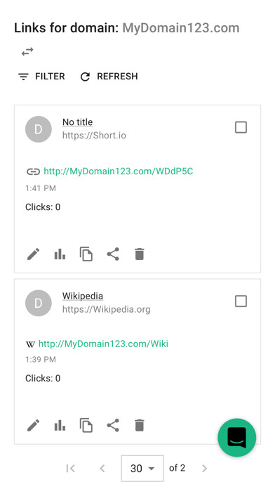Emulate iPhone app Short.io using MyAndroid