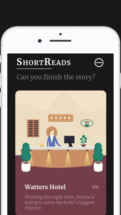 Emulate iPhone app ShortReads: Interactive Story using MyAndroid Emulate iPhone app ShortReads: Interactive Story using MyAndroid