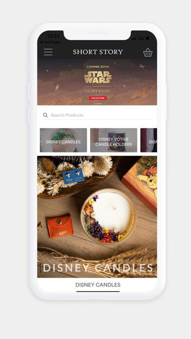 Emulate iPhone app Short Story Gift using MyAndroid