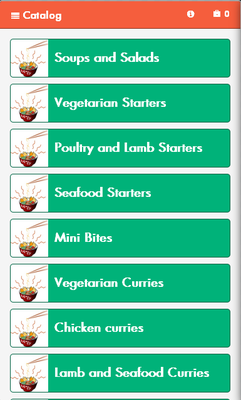 Emulate Android APK Sho Sho Restaurant