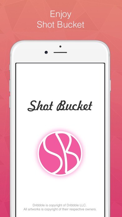 Emulate iPhone app Shot Bucket - Dribbble shots using MyAndroid Emulate iPhone app Shot Bucket - Dribbble shots using MyAndroid