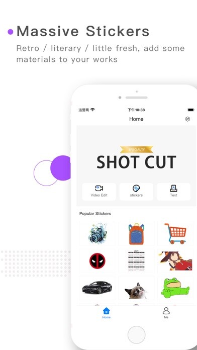 Emulate iPhone app Shot Cute-video editor using MyAndroid Emulate iPhone app Shot Cute-video editor using MyAndroid