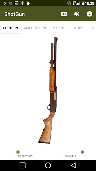 Run android online APK ShotGun - Sound Shake Shotgun Simulator from MyAndroid or emulate ShotGun - Sound Shake Shotgun Simulator using MyAndroid