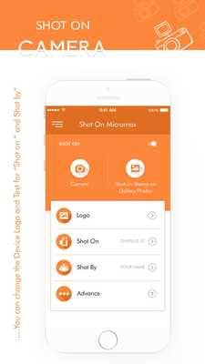 Emulate Android APK ShotOn For Micromax:Add Shot On Photo(Auto Stamp)
