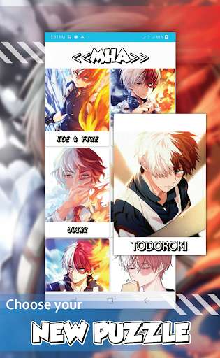 Run android online APK Shoto Puzzle Game Anime MHA from MyAndroid or emulate Shoto Puzzle Game Anime MHA using MyAndroid