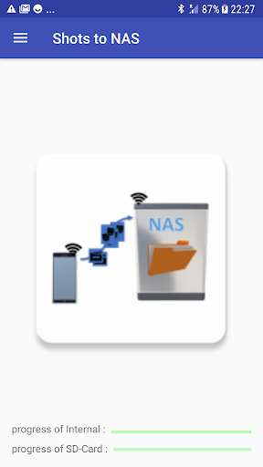 Run android online APK Shots to NAS from MyAndroid or emulate Shots to NAS using MyAndroid