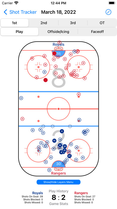 Emulate iPhone app Shot Tracker using MyAndroid Emulate iPhone app Shot Tracker using MyAndroid