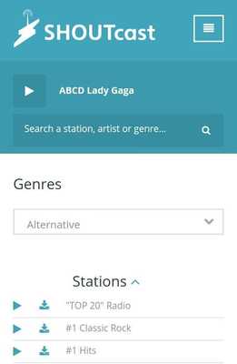 Emulate Android APK SHOUTcast Emulate Android APK SHOUTcast
