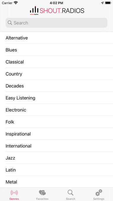 Emulate iPhone app SHOUT Radios Player using MyAndroid Emulate iPhone app SHOUT Radios Player using MyAndroid