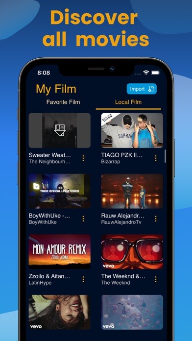 Emulate iPhone app SHOW BOX - TV Shows using MyAndroid Emulate iPhone app SHOW BOX - TV Shows using MyAndroid