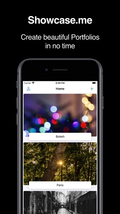 Emulate iPhone app ShowcaseMe - Work portfolio using MyAndroid Emulate iPhone app ShowcaseMe - Work portfolio using MyAndroid