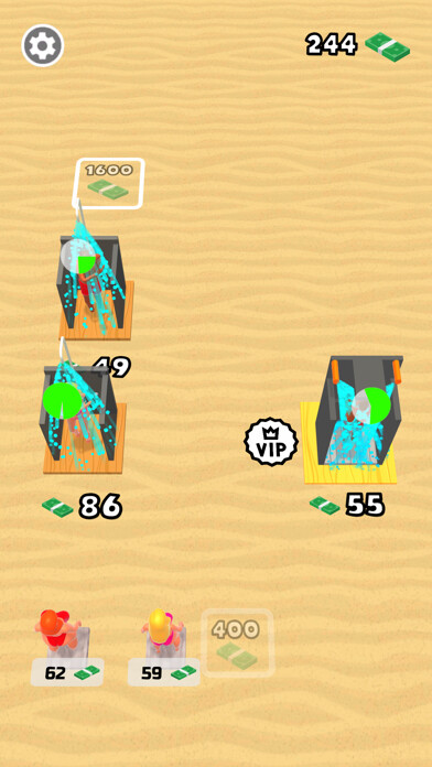 Emulate iPhone app Shower Time 3D using MyAndroid