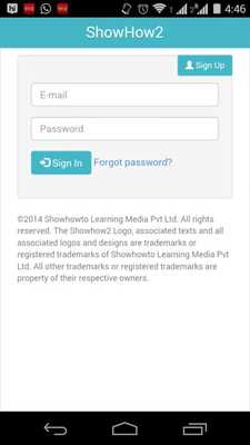 Emulate Android APK Showhow2 for Croma CRXT 1131
