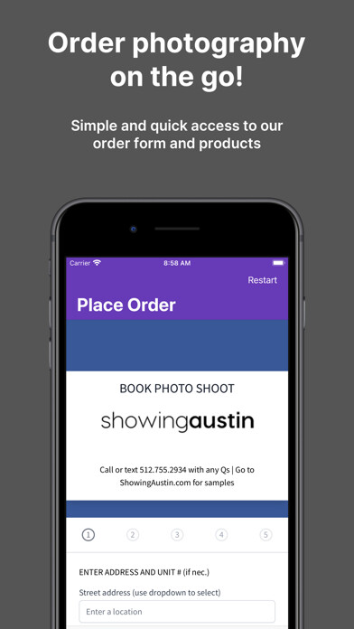 Emulate iPhone app Showing Austin using MyAndroid