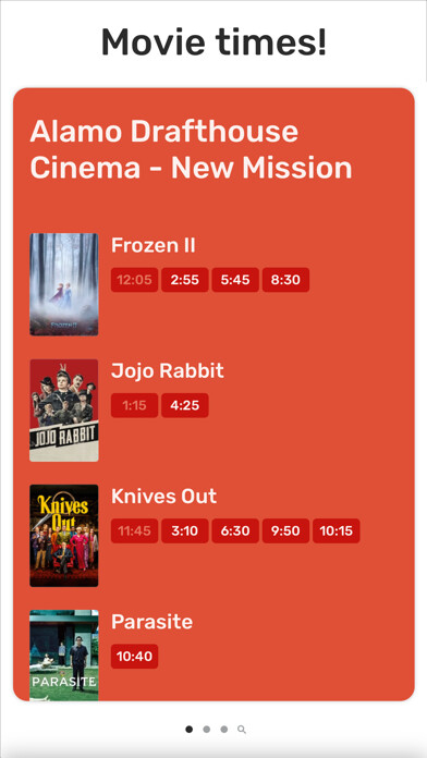 Emulate iPhone app Showings — movie times & more using MyAndroid Emulate iPhone app Showings — movie times & more using MyAndroid