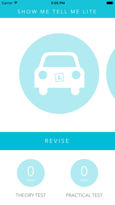 Emulate iPhone app Show Me Tell Me Lite - Practical Driving Test using MyAndroid