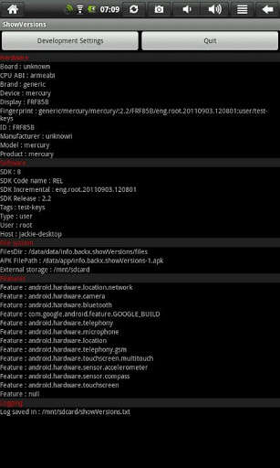 Emulate Android APK Show Versions Emulate Android APK Show Versions
