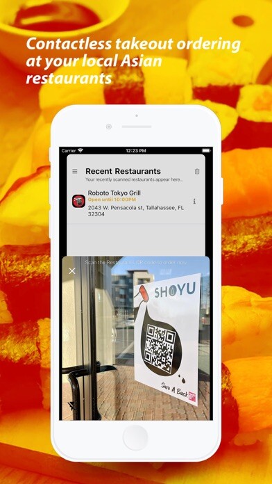 Emulate iPhone app Shoyu - Takeout Menus using MyAndroid Emulate iPhone app Shoyu - Takeout Menus using MyAndroid