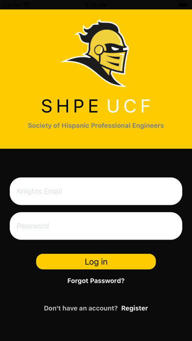 Emulate iPhone app SHPE UCF using MyAndroid Emulate iPhone app SHPE UCF using MyAndroid