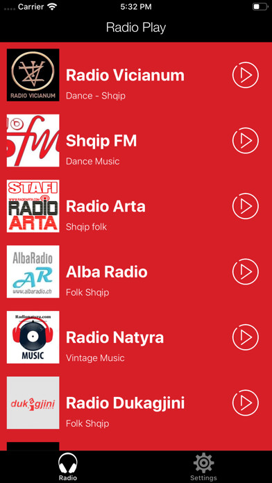 Emulate iPhone app Shqip Radio using MyAndroid Emulate iPhone app Shqip Radio using MyAndroid