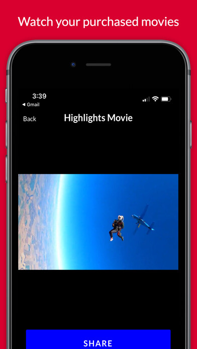 Emulate iPhone app Shred Video Share using MyAndroid