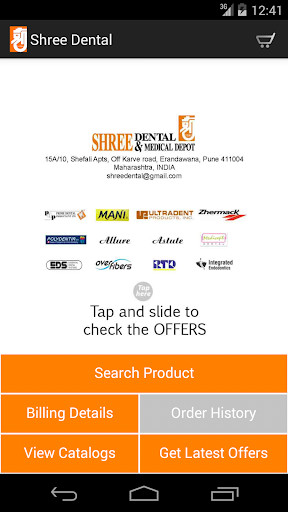 Emulate Android APK Shree Dental Depot