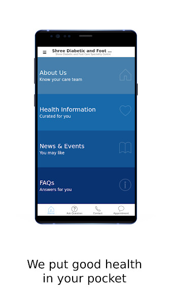 Run android online APK Shree Diabetic and Foot Care Speciality Centre from MyAndroid or emulate Shree Diabetic and Foot Care Speciality Centre using MyAndroid Run android online APK Shree Diabetic and Foot Care Speciality Centre from MyAndroid or emulate Shree Diabetic and Foot Care Speciality Centre using MyAndroid