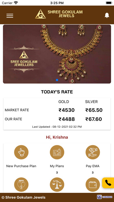 Emulate iPhone app Shree Gokulam Jewels using MyAndroid Emulate iPhone app Shree Gokulam Jewels using MyAndroid