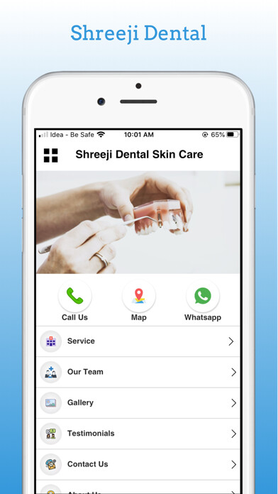 Emulate iPhone app Shreeji Clinic using MyAndroid Emulate iPhone app Shreeji Clinic using MyAndroid
