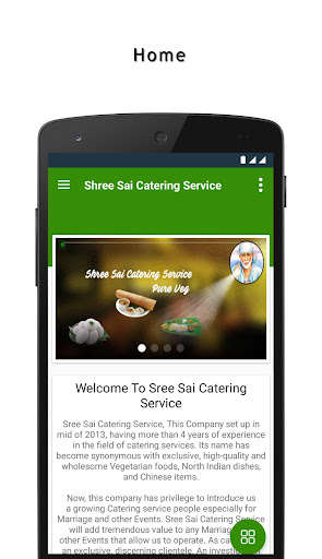 Run android online APK Shree Sai Catering Service from MyAndroid or emulate Shree Sai Catering Service using MyAndroid