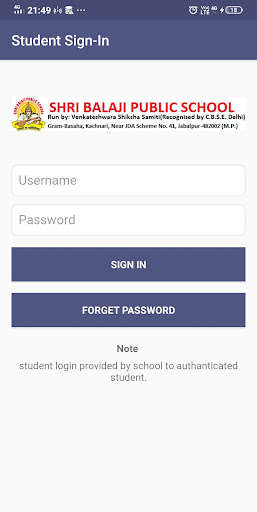 Run android online APK SHRI BALAJI PUBLIC SCHOOL, JABALPUR from MyAndroid or emulate SHRI BALAJI PUBLIC SCHOOL, JABALPUR using MyAndroid