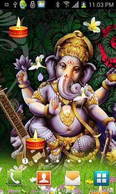 Emulate Android APK Shri GANESHA HQ Live Wallpaper