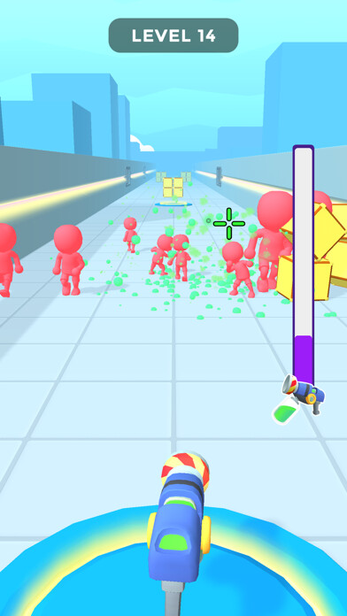 Emulate iPhone app Shrink Gun Runner using MyAndroid