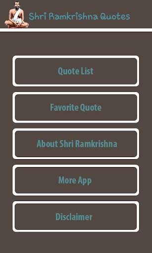 Emulate Android APK Shri Ramkrishna Quotes