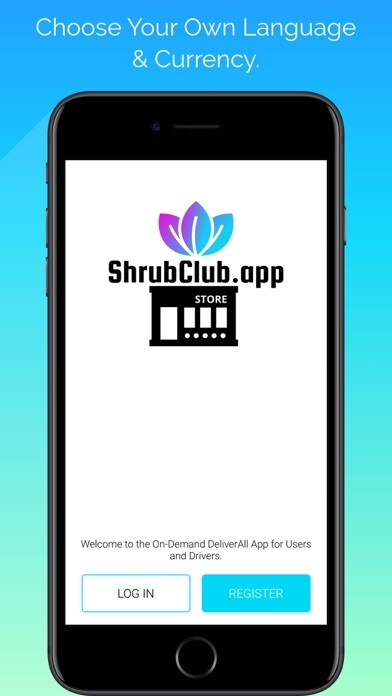 Emulate iPhone app ShrubStore using MyAndroid