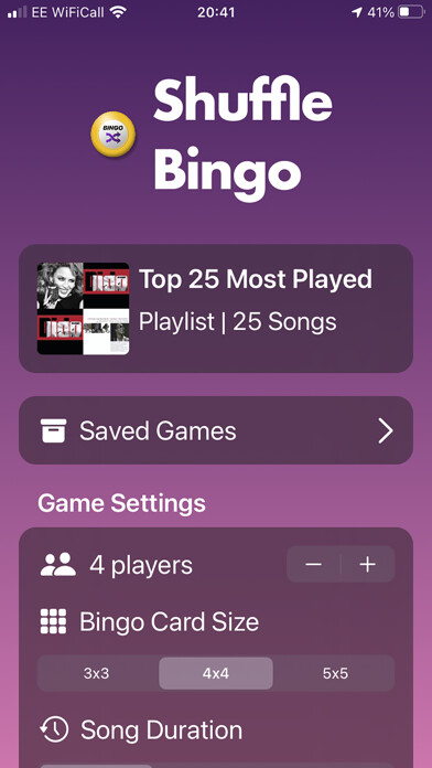 Emulate iPhone app Shuffle Bingo - Game using MyAndroid Emulate iPhone app Shuffle Bingo - Game using MyAndroid