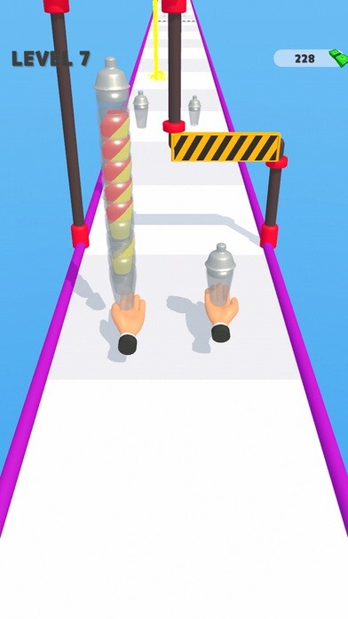 Emulate iPhone app Shuffle Shaker using MyAndroid