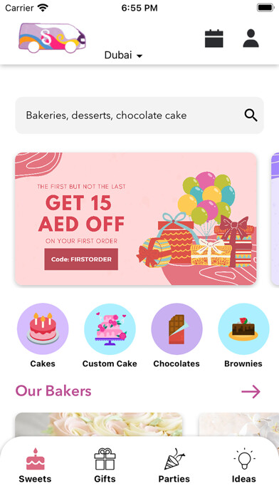 Emulate iPhone app Shugah: Cakes, Gifts & Events using MyAndroid Emulate iPhone app Shugah: Cakes, Gifts & Events using MyAndroid