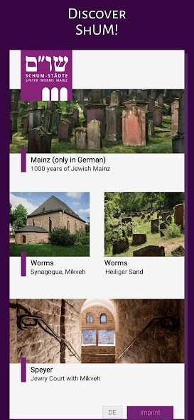 Run android online APK ShUM-Sites - Jewish Heritage from MyAndroid or emulate ShUM-Sites - Jewish Heritage using MyAndroid