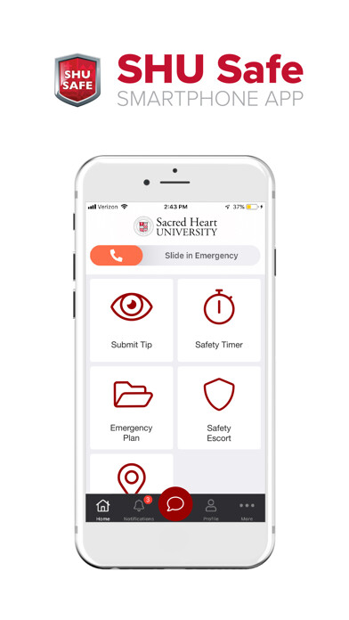 Emulate iPhone app SHU Safe using MyAndroid Emulate iPhone app SHU Safe using MyAndroid