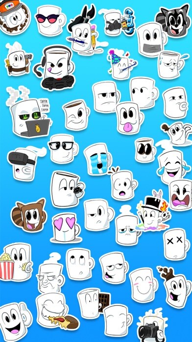 Emulate iPhone app Shut Up, Cup! - Stickers using MyAndroid Emulate iPhone app Shut Up, Cup! - Stickers using MyAndroid