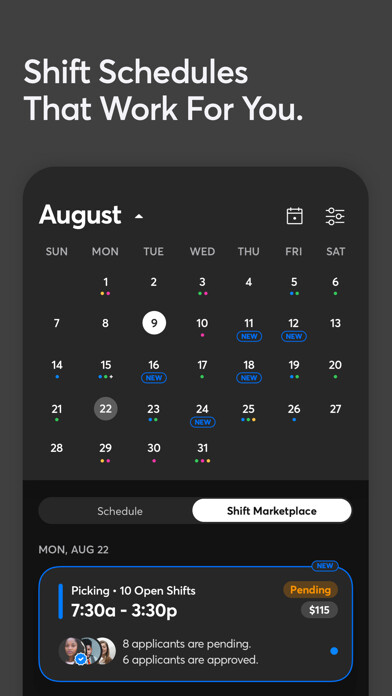 Emulate iPhone app Shyft - Shift Swap, Schedule using MyAndroid