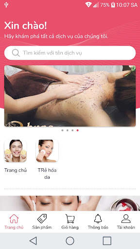 Run android online APK ﻿Shyne Beauty Lounge from MyAndroid or emulate ﻿Shyne Beauty Lounge using MyAndroid