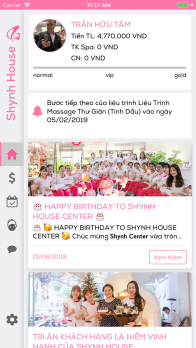 Emulate iPhone app Shynh House - Spa & Cosmetics using MyAndroid Emulate iPhone app Shynh House - Spa & Cosmetics using MyAndroid