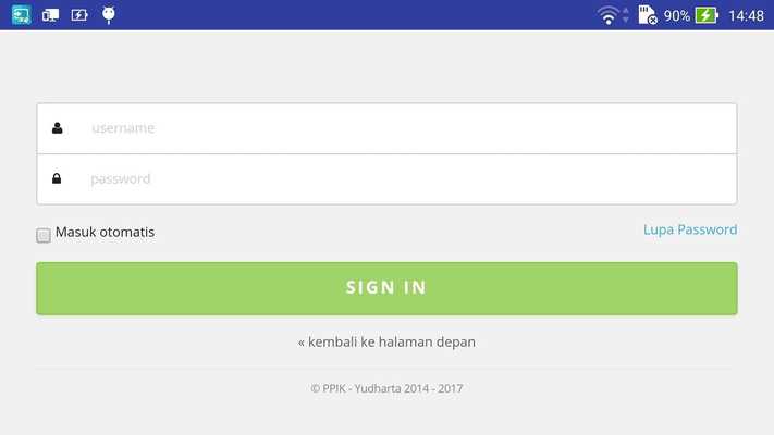 Emulate Android APK Siakad Yudharta (Sister) Emulate Android APK Siakad Yudharta (Sister)