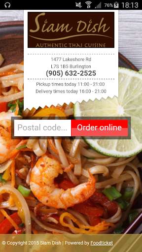 Run android online APK Siam Dish from MyAndroid or emulate Siam Dish using MyAndroid Run android online APK Siam Dish from MyAndroid or emulate Siam Dish using MyAndroid