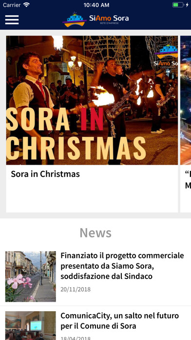 Emulate iPhone app Siamo Sora using MyAndroid