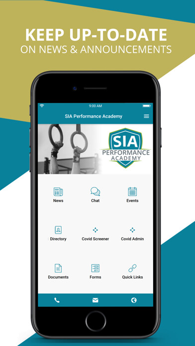 Emulate iPhone app SIA Performance Academy using MyAndroid Emulate iPhone app SIA Performance Academy using MyAndroid