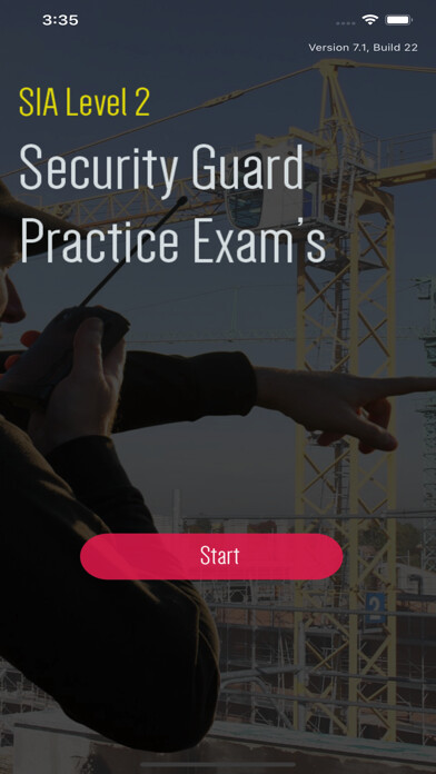 Emulate iPhone app SIA Security Guard Exam Test using MyAndroid