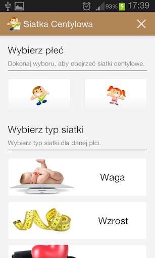 Run android online APK Siatka Centylowa from MyAndroid or emulate Siatka Centylowa using MyAndroid